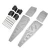 Footboard Foot Rest Pad Peg Pedal Plate For Aprilia SR GT200 SR GT125 2022-2023