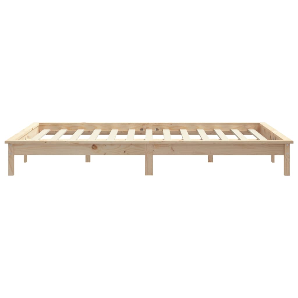 Solid Wood Bed 120 x 200 cm Pine