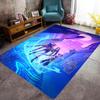 Dynamic Warriors: Action Adventure carpet Doormat Suitable for all seasons Art Office chair cushion Protective pad