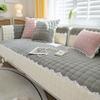 Thickened Corduroy Sofa Cushion, Four-Season Non-Slip Plush Seat Cushion, Simple Modern Sofa Cover, All-Inclusive Universal Cover