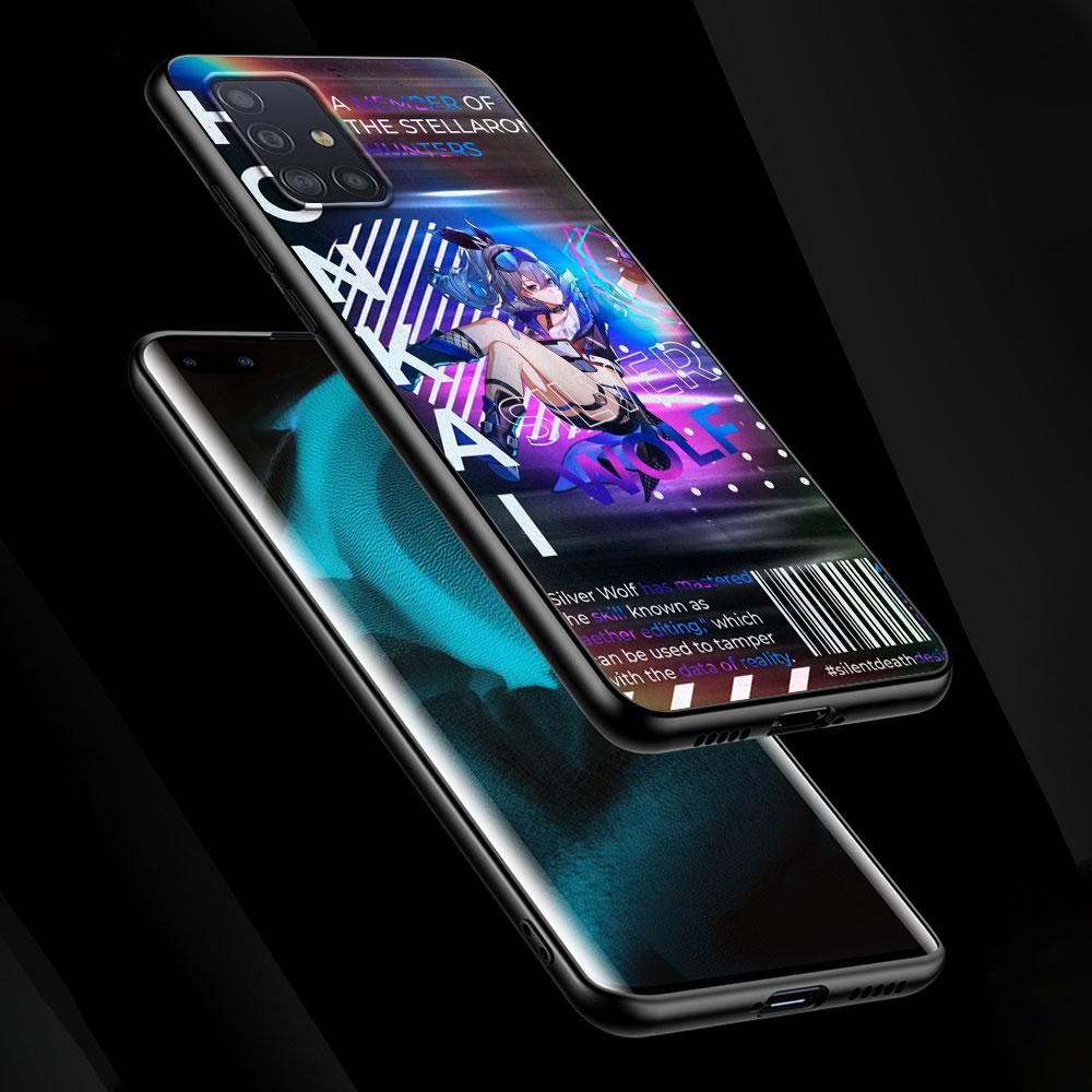 Чехол Honkai Star Rail для Samsung Galaxy A54 A53 A14 A51 A12 A52s A02s A52 A21s A22 A32 A41 A13 A22 A31 A32, чехол для телефона из ТПУ
