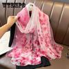 New Fashionable Scarf Muslim Women Chiffon See-through Hijab Islam Scarfs Spring Pashmina Fashion Headscarf Shawls