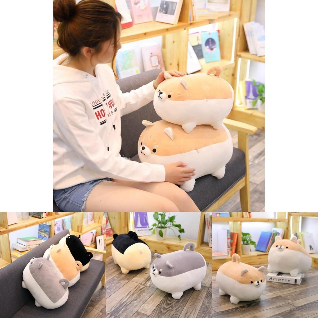 Очаровательная плюшевая игрушка собака Сиба-ину с мягким дизайном корги чай, идеально подходящая для детей