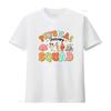 Groovy Retro Physical Squad Cute Cartoon Pt Medical Print Casual T Shirt Vintage Washed Designer Clothes Slightly Versatile