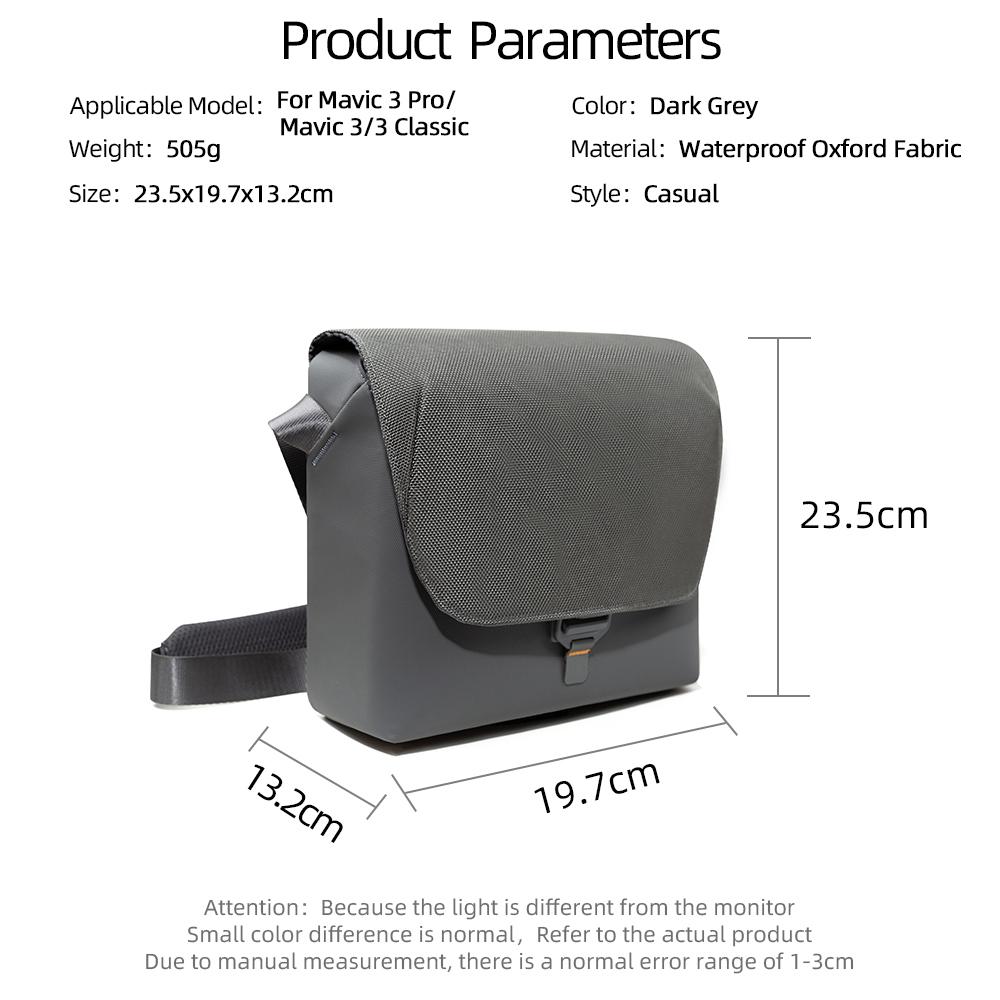 Multi-function Storage Bag For Mavic 3 Pro Light Endurance Shoulder Bag For DJI Neo/Air 3/Mavic 3 Classic Drone Accessories