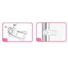 ABS Window Lock Self-adhesive Cabinet Door Lock Portable Baby Safety Lock  Child