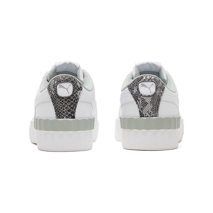 Puma Carina Lift Snake Casual Low-Top Sneakers Women Sneakers White Snake-Print 373230-01