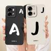 For Oppo A6s 5G CPH2789 Case Fashion Lucky Letters A-Z Silicone Back Cover For Oppo A 6s A6S 5G 6.75" Phone Cases Bumper Fundas