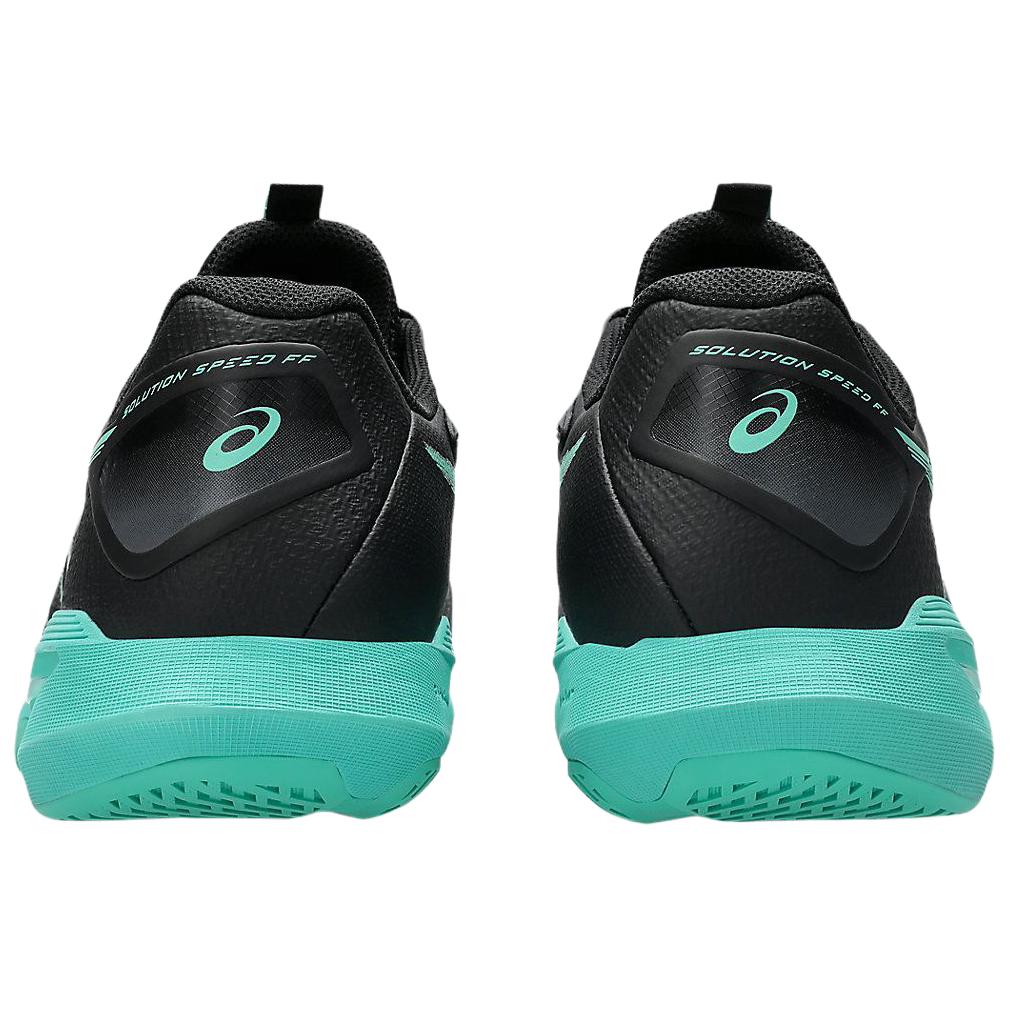 ASICS SOLUTION SPEED FF 4 Slip Resistant Low top Tennis Shoes Men's Black 1041A532-001
