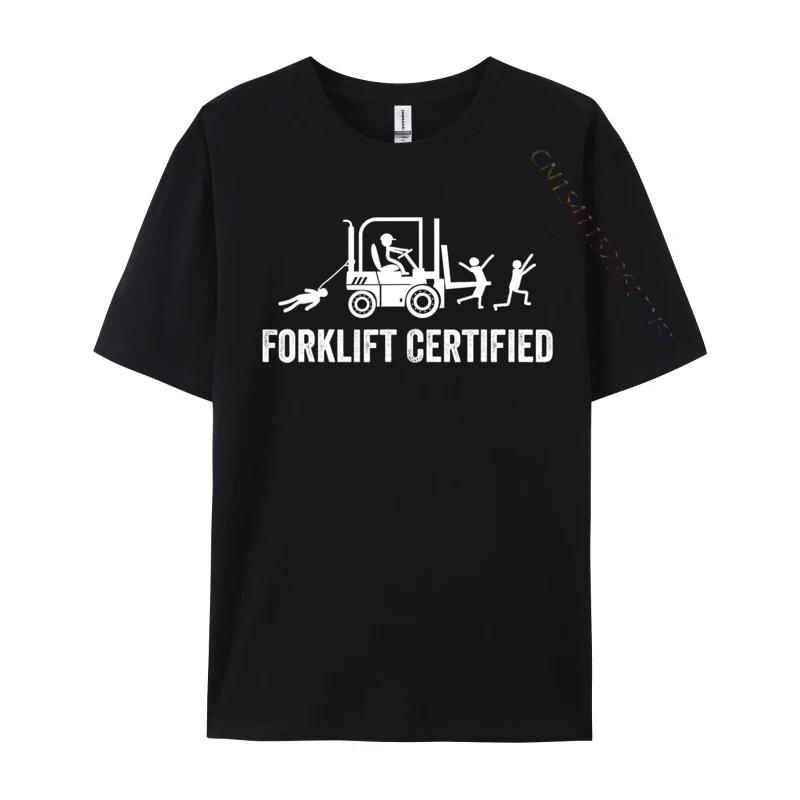Forklift Certified Funny Operator T-Shirt