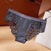 Sexy Lace Underwear Women Low Waist Girl Briefs Three-dimensional Stripes Panties