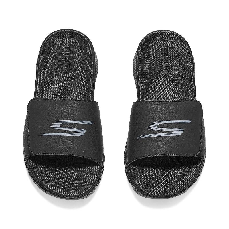 Skechers Мужские шлепанцы Go Consistent Sandal 2.0 O-T-G Легкие с амортизацией Противоскользящие 229412-BBK