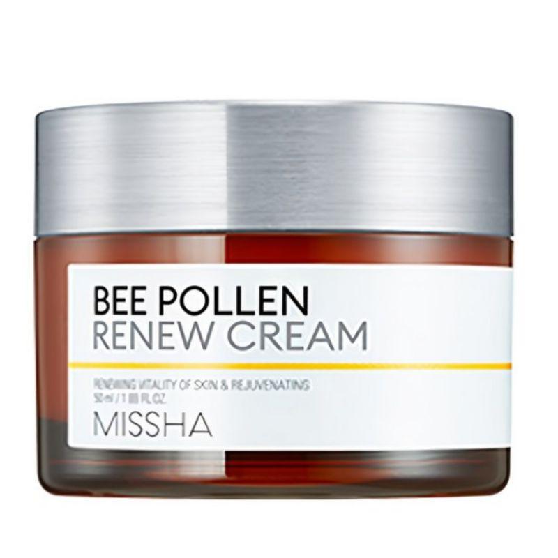 MISSHA Bee Pollen Renew Cream Nourishing Revitalizing Moisturizing Cream 50ml