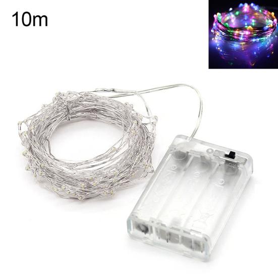 2/5/10 м Звездная струна Яркий гибкий световой провод Медная звездная струна Сказочный свет для свадьбы