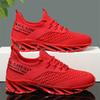 Men's and Women's New Spring and Summer Flying Mesh Breathable Running Shoes Casual Comfortable Light Sports Shoes 47