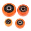 1Pc High Load Capacity PVC Caster Wheel With Double Bearings Wear-Resistant Furniture Replacement Casters For Home And Office