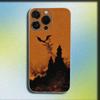 Готический Чехол-Бэтмен для iPhone 16,15,14,13,12,11 Plus,Pro,Max,XR,XS,X,Plus,SE,Mini Прозрачный Мягкий Чехол