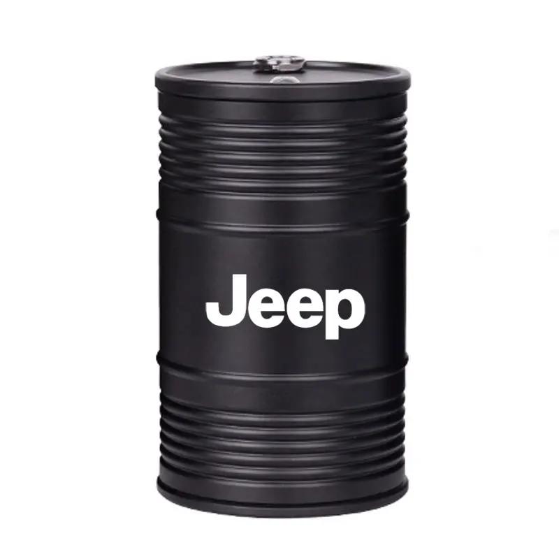 Для автомобиля Jeep Пепельница с крышкой, защита от запаха, металлическая, портативная, подстаканник для Jeep Renegade Compass Grand Cherokee Wrangler Patriot