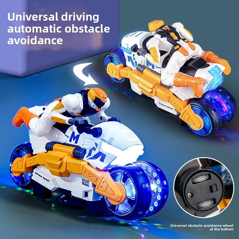 Игрушка Мотоцикл Трансформер Со Световыми Эффектами и Музыкой Для Мальчиков