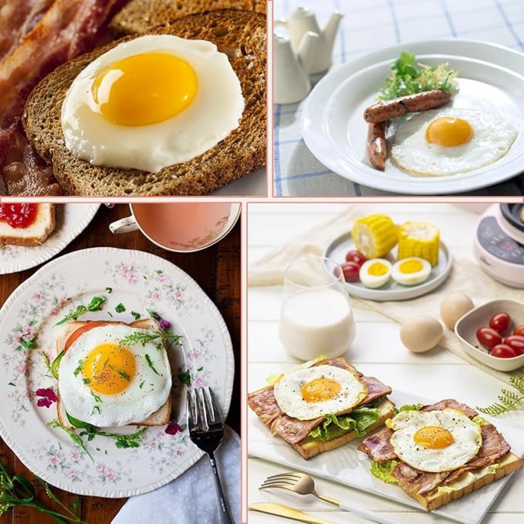 Герметичная форма для жидких яиц, силиконовые кольца для яиц, усовершенствованная антипригарная фритюрница для блинов и сэндвичей на завтрак