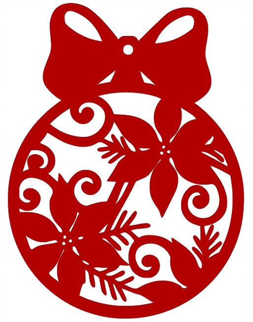 Ś16 Christmas pendant OPENWORK decoration CHRISTMAS
