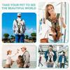 Pet Carrier Backpack For Dogs Cat Thickened Sponge Pet Front Dog Carrier Backpacks Portable Puppy Transportation Dog Bags