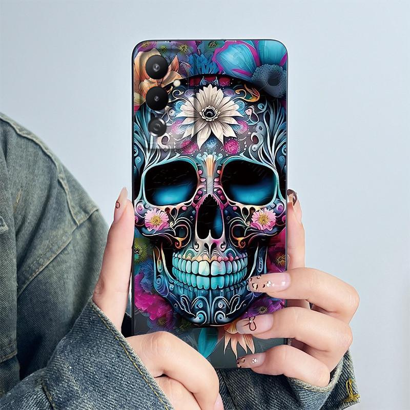 Чехол для телефона Tecno Pova 4 LG7n Задняя крышка Силиконовый Милый Расписной Мультяшный Корпус Funda Прекрасный Печатный Защитный Кожух