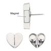 1/2/4Pcs Punch-free Heart Shaped Magnetic Curtain Button Simple Curtain Ties  for Home