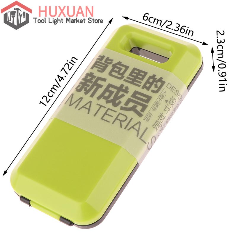 Набор столовых приборов 3 в 1 из портативного АБС-пластика Складная складная ложка вилка палочки для еды набор с коробкой Пикник Кемпинг Путешествия Набор посуды