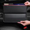 Car Seat Gap Organizer Seat Gap Filler Storage Box Between Front Seat Premium PU Leather Console