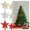 Tree Top Decoration Christmas Tree Topper Supplies Christmas Decorations Five-Pointed Star Pendant