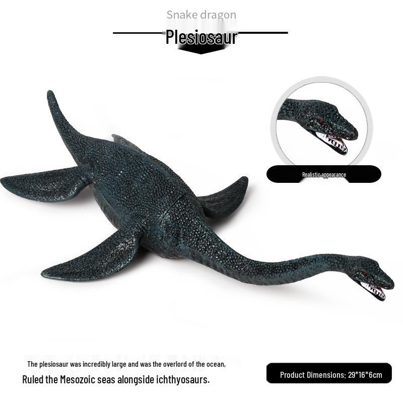 Dinosaur Model Set: T. Rex, Spinosaurus, Mosasaurus, Stegosaurus, Triceratops Cognitive Toys
