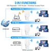 1200 Мбит/с Wi-Fi повторитель двухдиапазонный беспроводной усилитель 2,4G 5 ГГц сетевой усилитель сигнала дальнего действия для домашнего офиса Wi-Fi повторитель