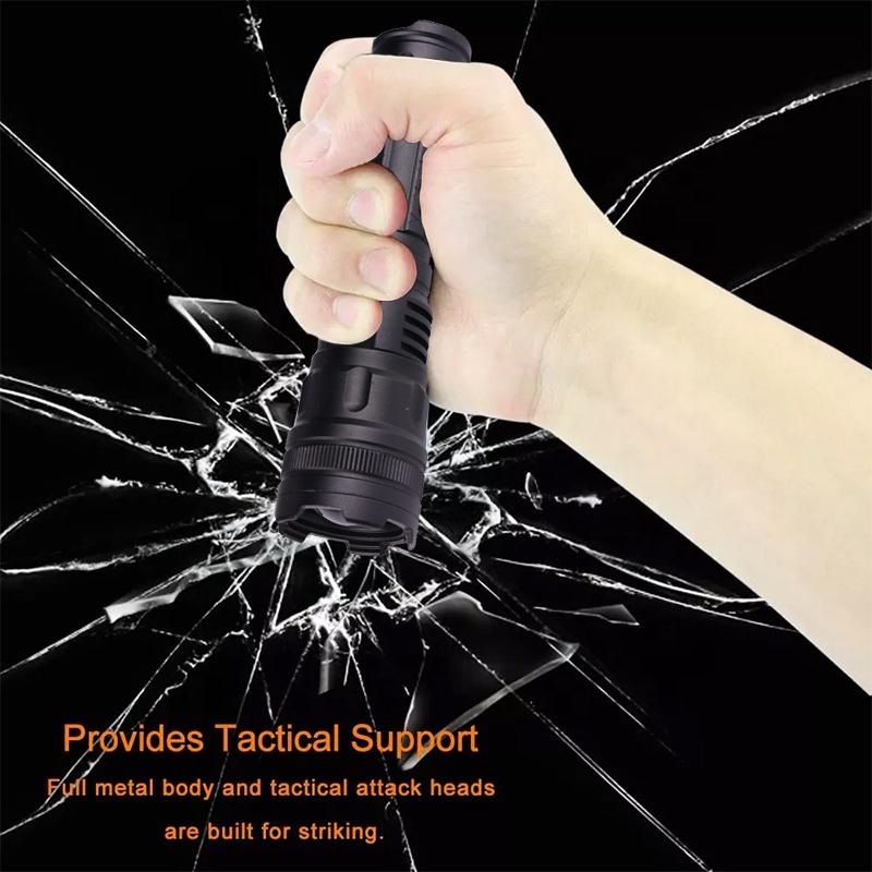 2020 Aluminum 18650 Emergency Pocket 18W P50 Led Manual Usb Mini High Power Style Rechargeable Tactical Led Torch