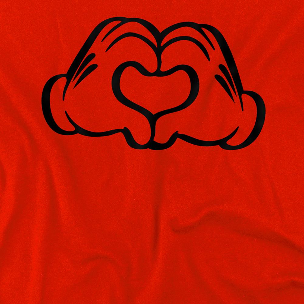 Mickey Mouse Childrens/Kids Love Hands Hoodie