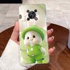 Чехол для Huawei novaY90 nova Y90 Корпус CTR-LX2 LX1 LX3 Чехол Прозрачный Мягкий Силикон ТПУ Роскошный Сердце Заяц Смешной Чехол для Телефона