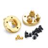TRZX 2pcs 1/18 RC Brass Front Steering Knuckle RC Counterweight for Kyosho Jimny