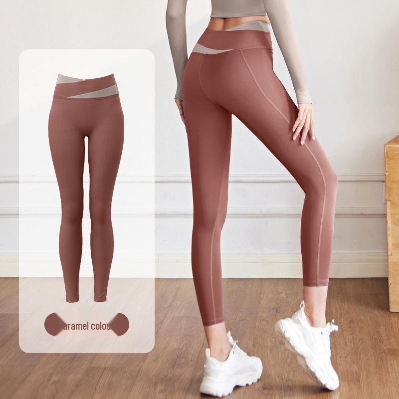 Дышащий спортивный костюм в тон цвета: Высокоэластичный комплект для йоги и фитнеса для женщин