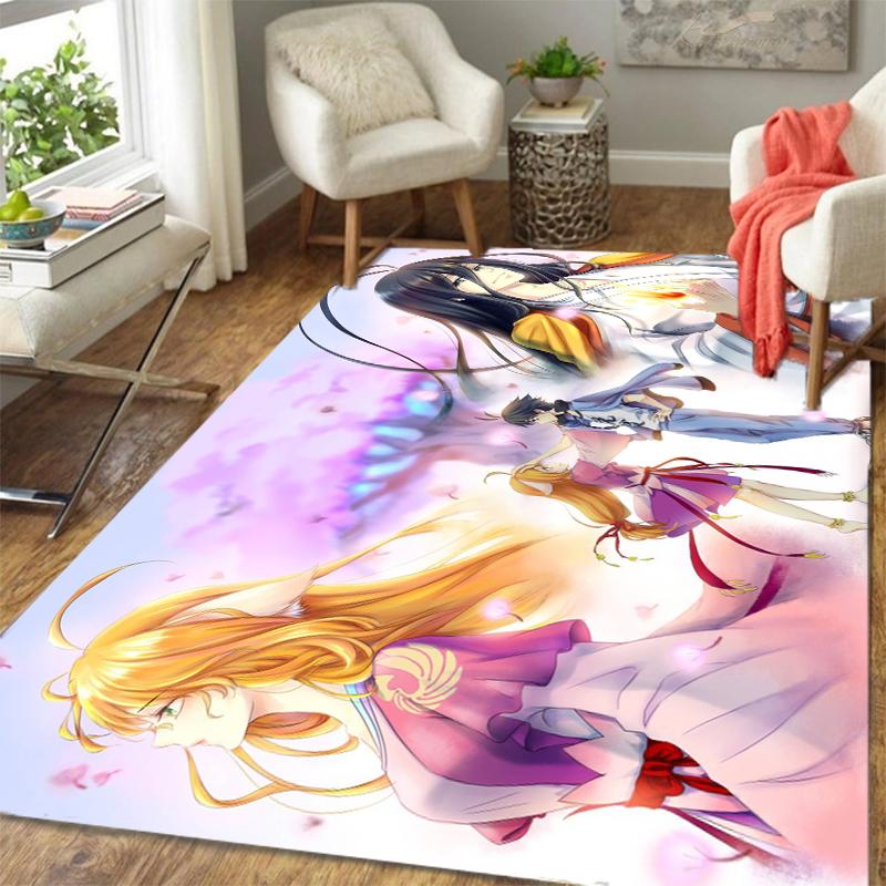 Fox Spirit Matchmaker Carpet multi-size Carpet for Living Room Bedroom Kid's Room Home Decor Area Rug Non-slip Mat Sofa Mat