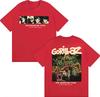 Band Gorillaz The Mountain Tour 2026 Graphic T Shirt Unisexs Clothing Unisexs Fashion Vintage Short Sleeve Casual Cotton Tshirt