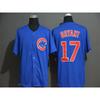 Chicago Cubs MLB Baseball Jersey Unisex Embroidered Sport Shirt Fans Fall Winter Wear