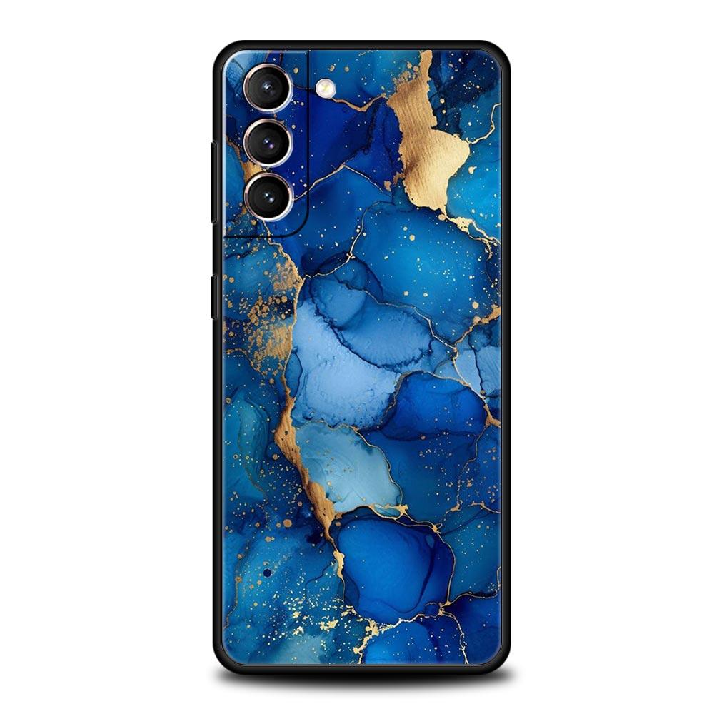 Мраморный чехол для телефона Samsung Galaxy S24 S23 S22 Ultra S20 S21 FE 5G S10 S9 Plus S10E S8 S7 Edge Мягкий силиконовый чехол