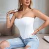 Fish Bone Corset Tops for Women, Bustier Shapewear Gerie, Lace Waist Push Up
