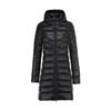 Feather New Women's Solid Color Women's Clothing Hooded and Hooded Removable Down Jacket Medium and Long Large Size Jacket