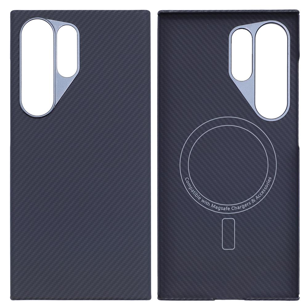 YTF-Carbon Чехол из углеродного волокна Для Samsung Galaxy 24/s25 Ultra Арамидное волокно Противоударный Чехол для Galaxy s22/s23 Ultra