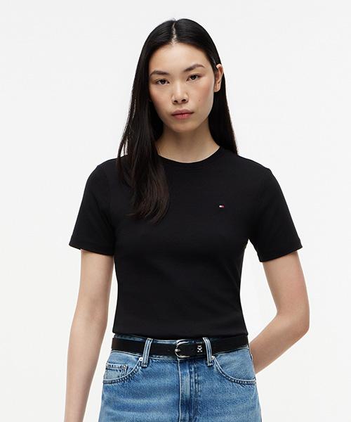 Мужская футболка с круглым вырезом Tommy Hilfiger, приталенная (T22G1Tto050Wt1Bds)