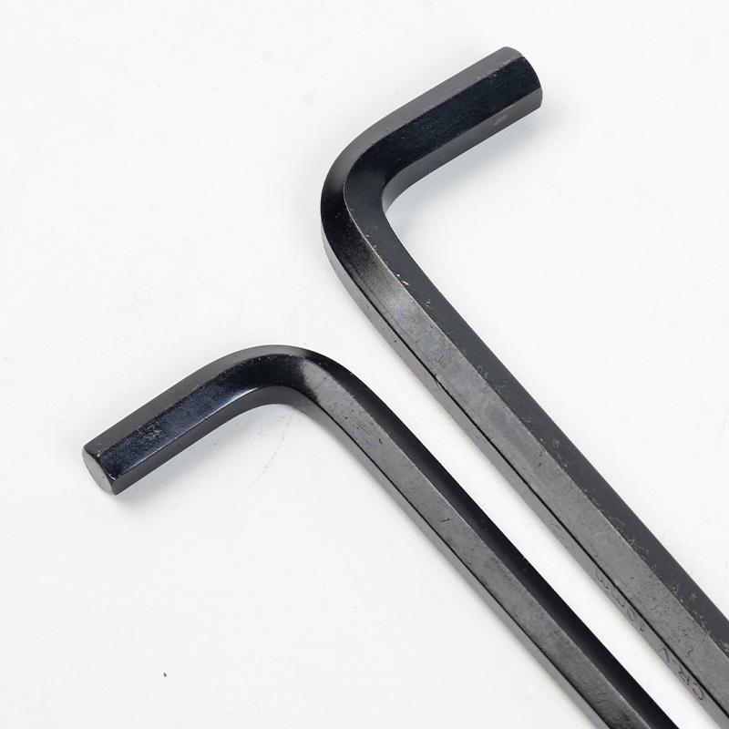 Набор шестигранных ключей, комплект, ярко-черный, сферический, удлиненный/средней длины, шестигранный ключ, 9 штук, общая комбинация