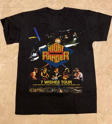 NIGHT RANGER Группа Тур 1984 Подарок для фаната Футболка размер S-4XL
