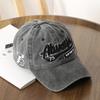 Вышитые буквы бейсболка для мужчин женщин ретро выстиранный хлопок снэпбэк уличный спорт солнцезащитные шляпы хип-хоп уличный папа дальнобойщик кепка