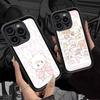 Милый Чехол для Телефона с Иллюстрациями M-Mikko Для IPhone 17 16 15 14 13 12 11 Pro Max Plus Силиконовый Ударопрочный Чехол